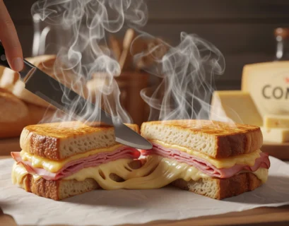 croque monsieur au four