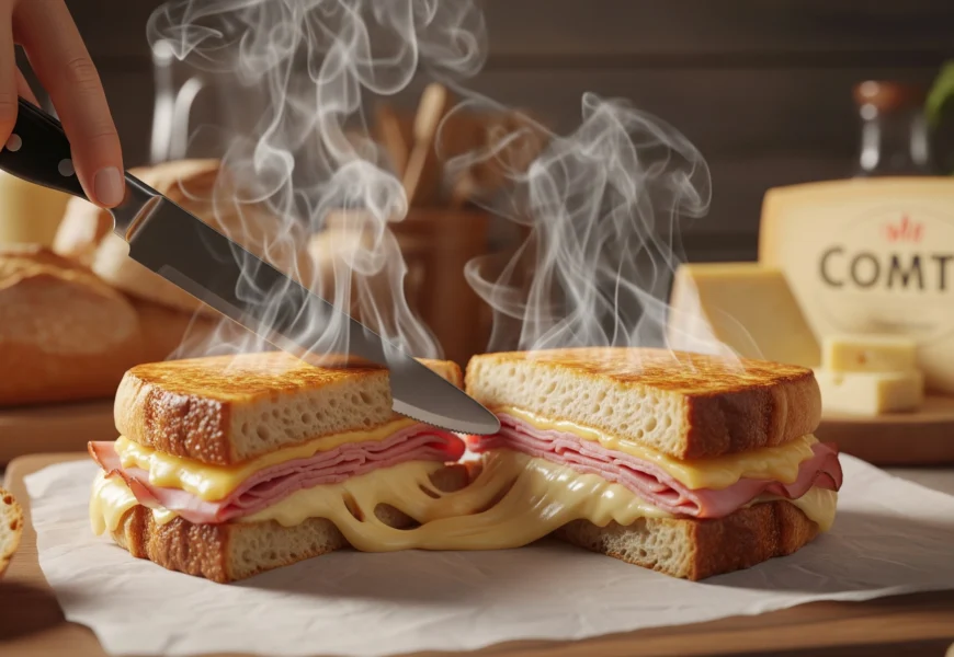 croque monsieur au four
