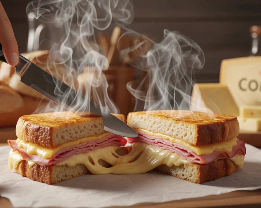 croque monsieur au four