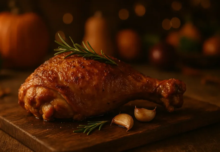 cuisse de dinde au four