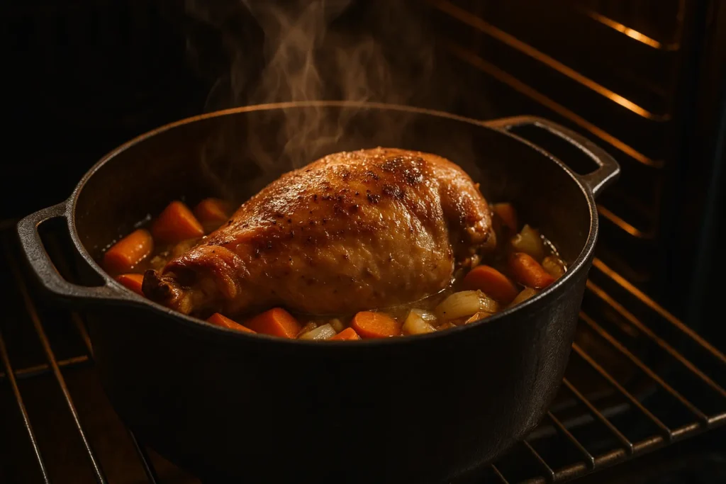 cuisse de dinde au four
