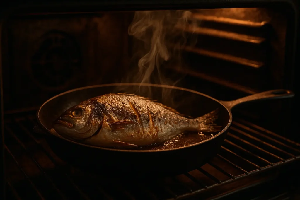 dorade au four