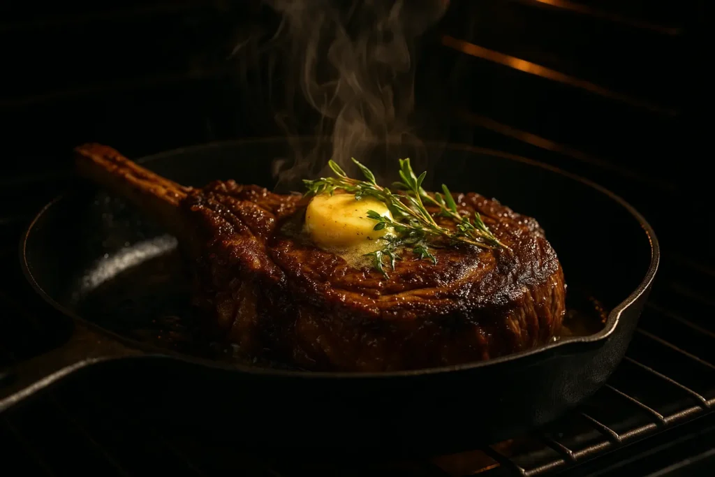 cote de boeuf au four