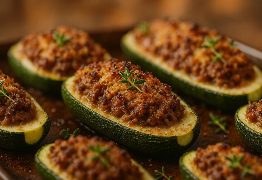 courgettes au four