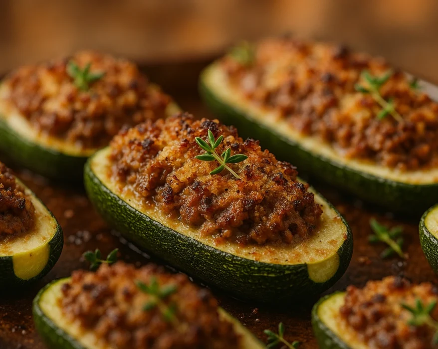 courgettes au four