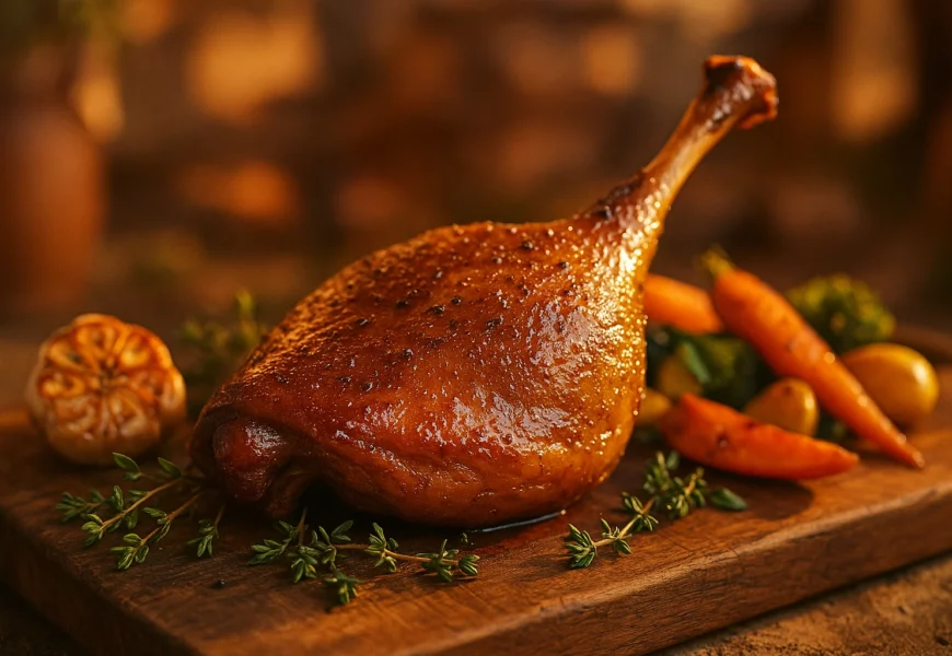 cuisse de canard au four