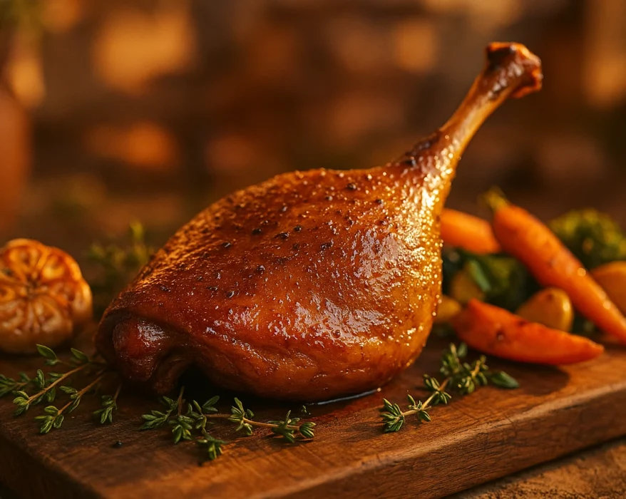 cuisse de canard au four