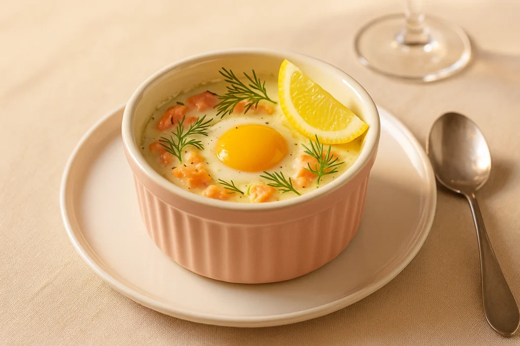 oeuf cocotte au four