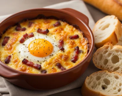 oeuf cocotte au four
