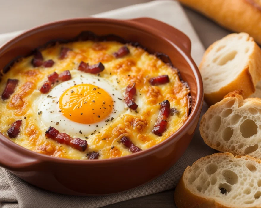 oeuf cocotte au four