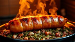 temperature cuisson merguez au four