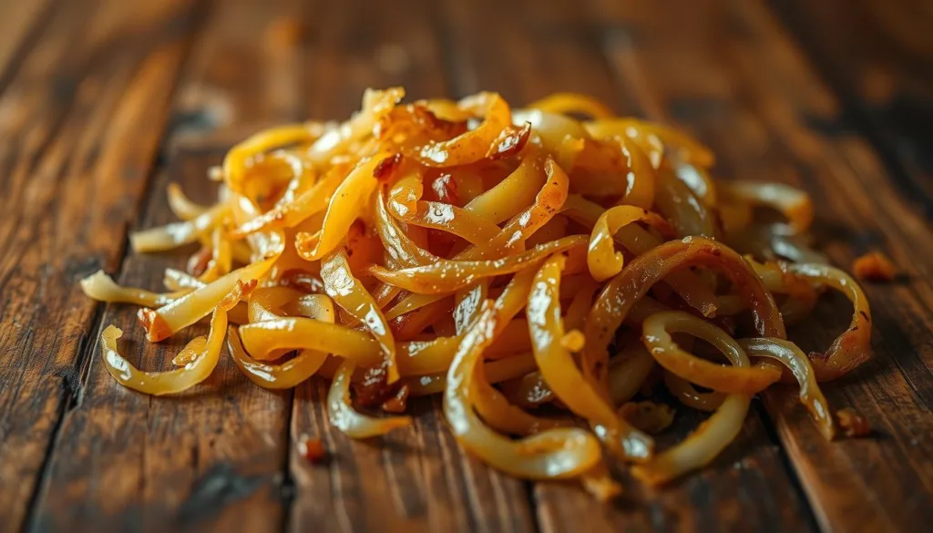 oignons caramélisés