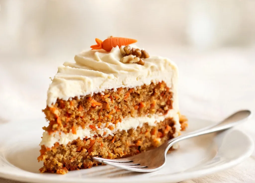 Part de carrot cake