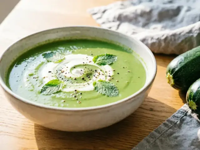 Velouté de courgettes Thermomix