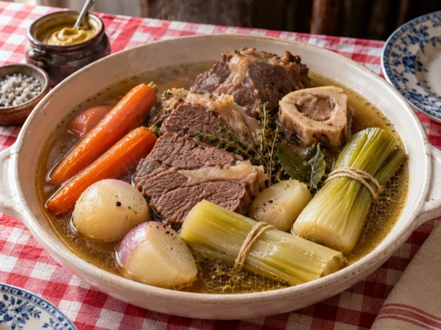 Pot-au-feu : la recette traditionnelle, bouillon clair et viande fondante