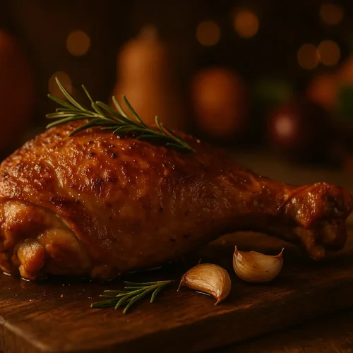 Cuisse de Dinde au Four : Recette Moelleuse et Juteuse